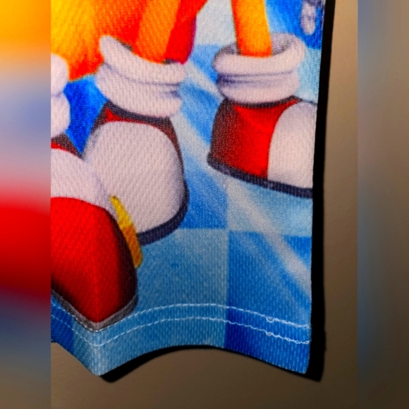 New Boy Tshirt Sonic and Friends Size 5T & 6 - Picture 3 of 5